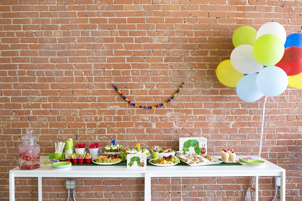 Very Hungry Caterpillar Themed 1st Birthday Party