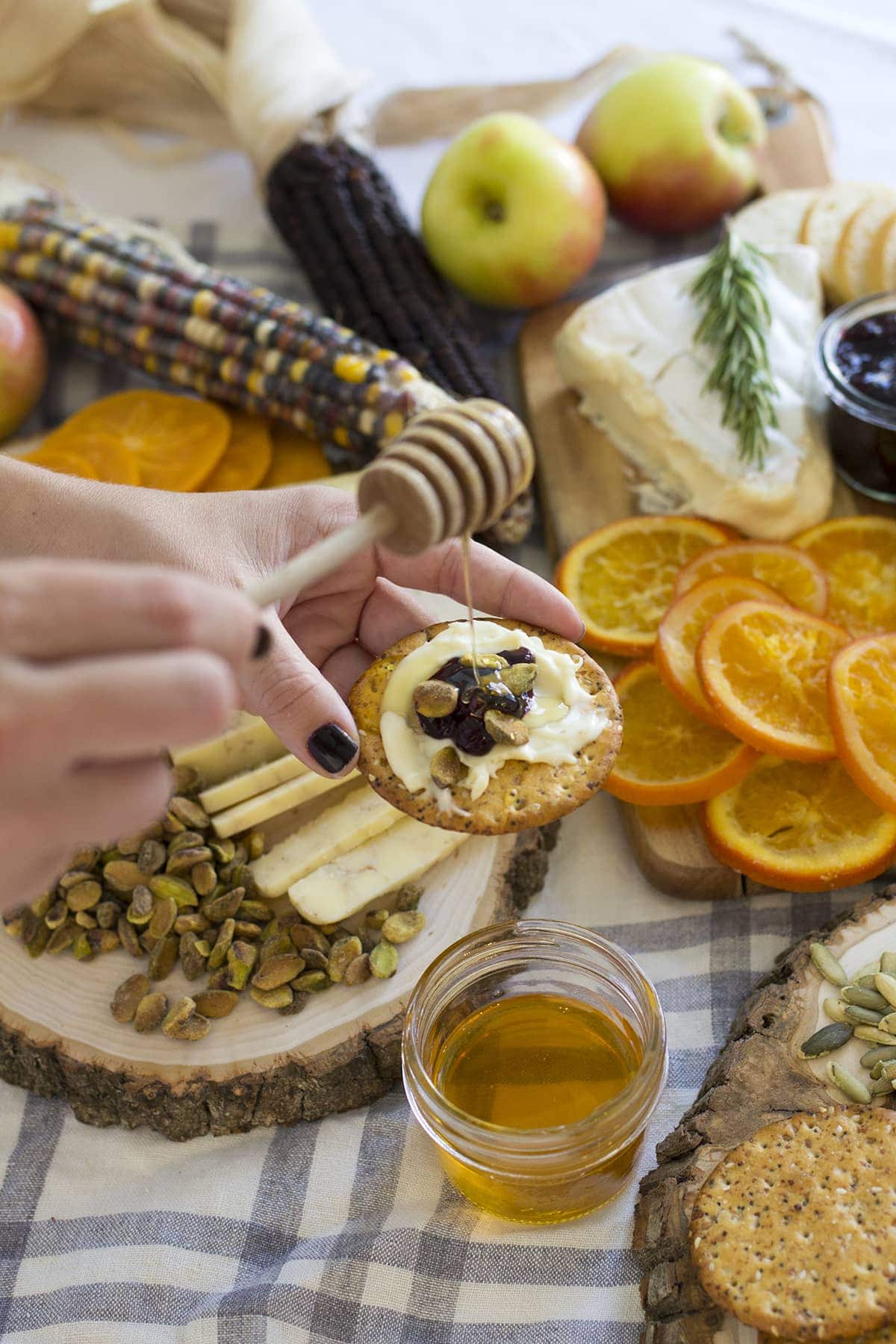 Fall Inspired Cheese Board