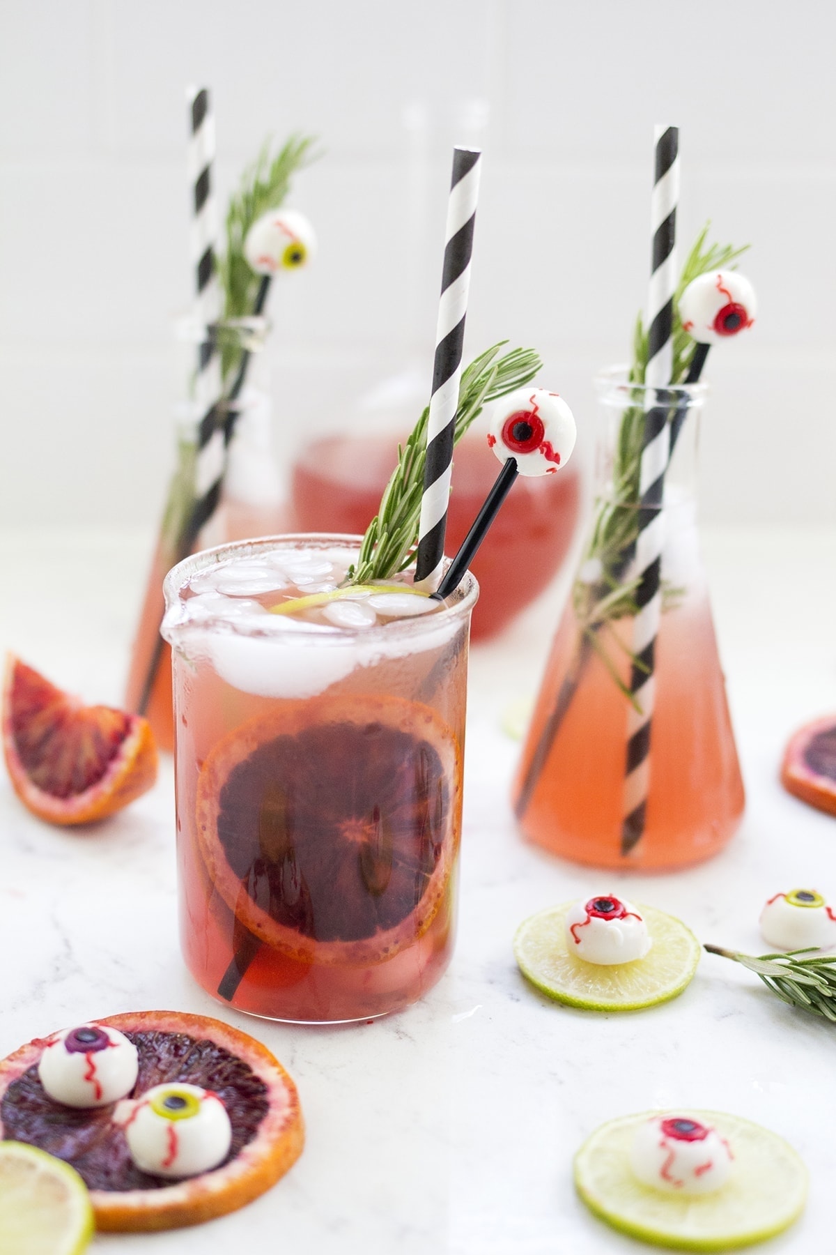 Blood Orange Monster Mash Margaritas for Halloween