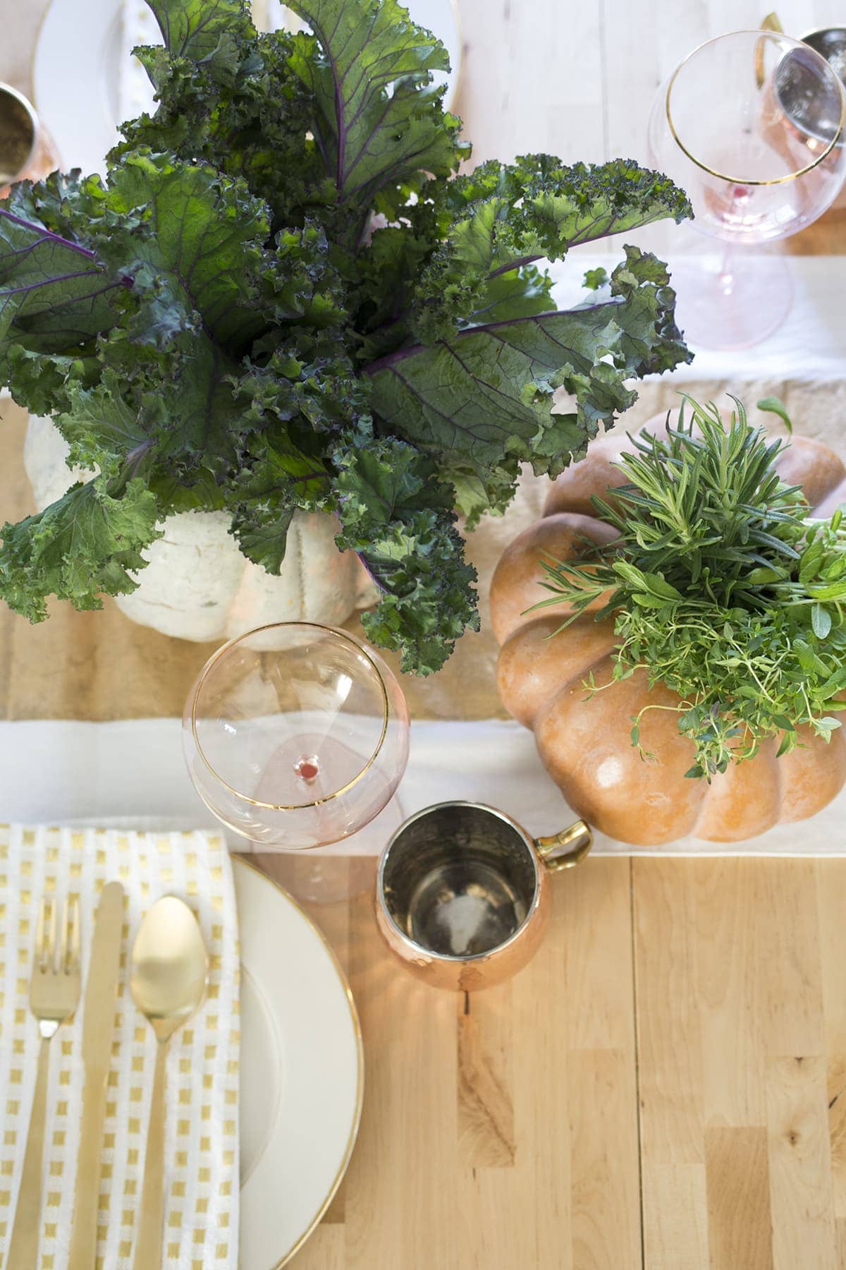 Easy Edible Thanksgiving Centerpieces