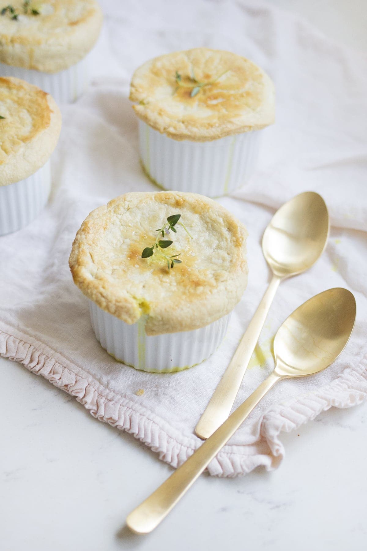 Individual Chicken Pot Pies