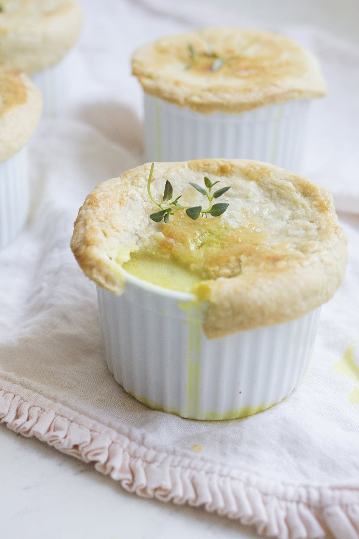 Individual Chicken Pot Pies