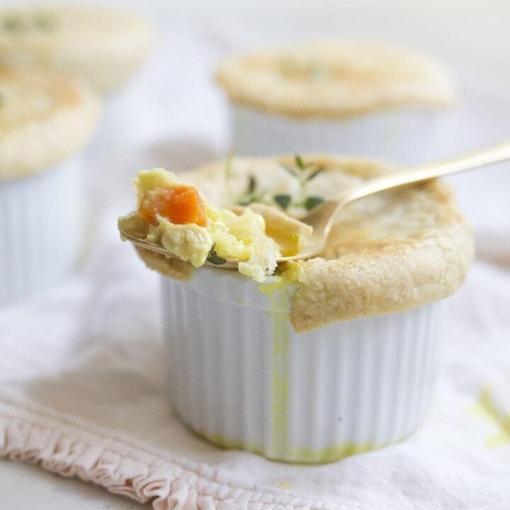 Individual Chicken Pot Pies