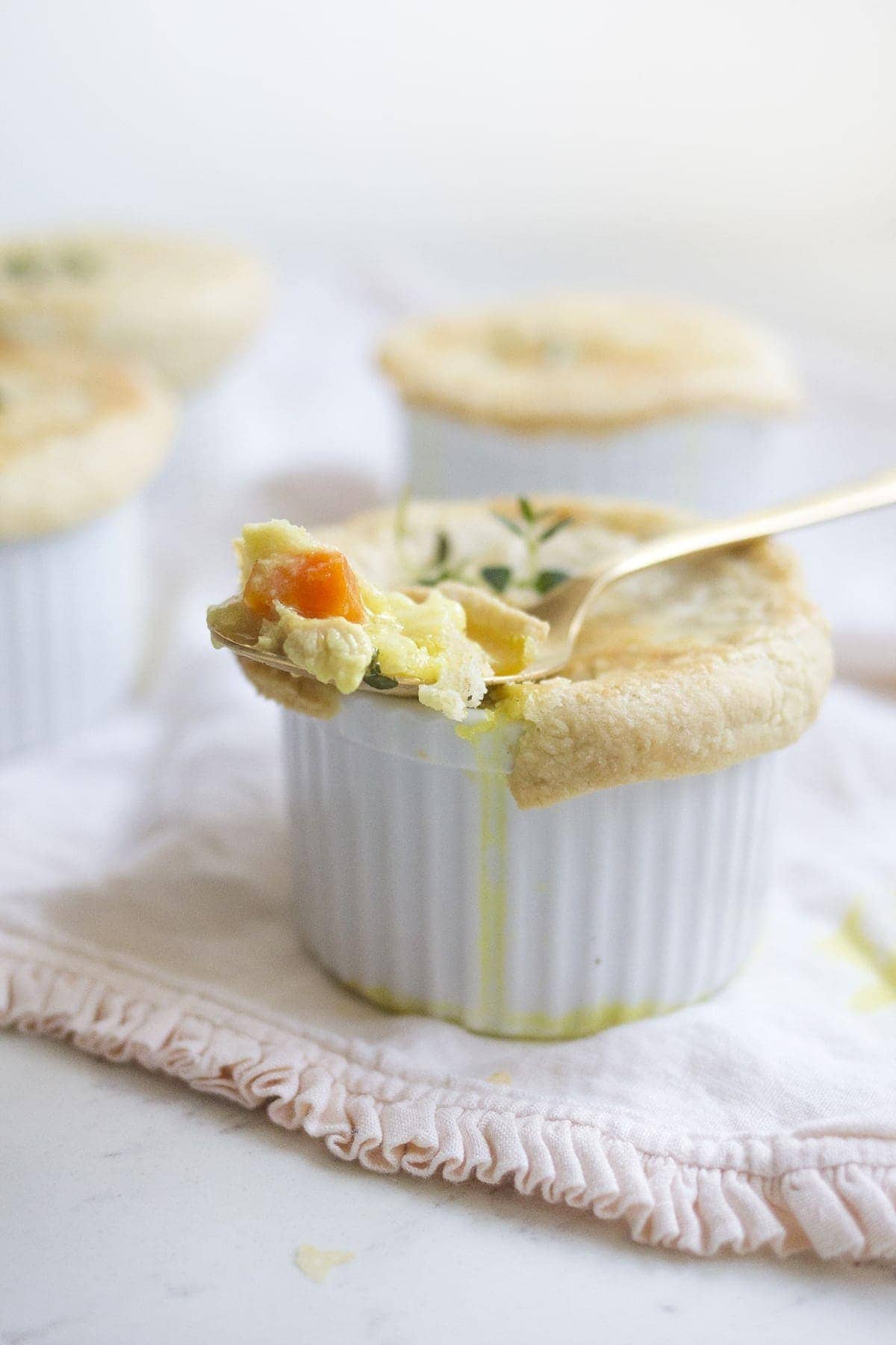 Individual Chicken Pot Pies