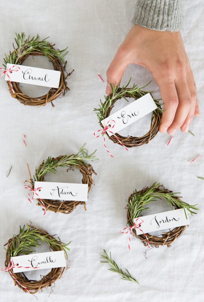 10 Inspiring Christmas Table Ideas • Freutcake