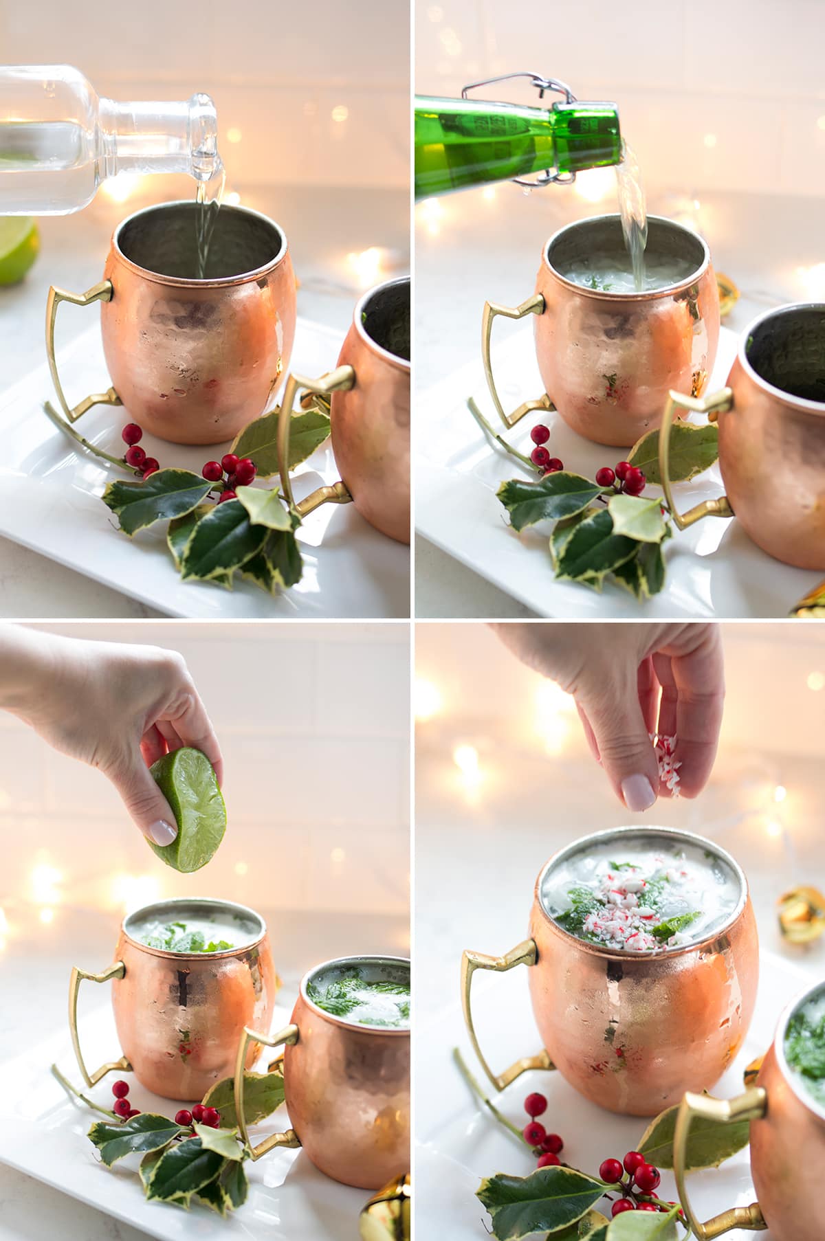 Moscow Reindeer Cocktails