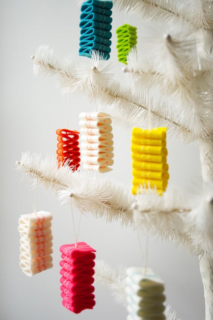 Ribbon Candy Ornaments