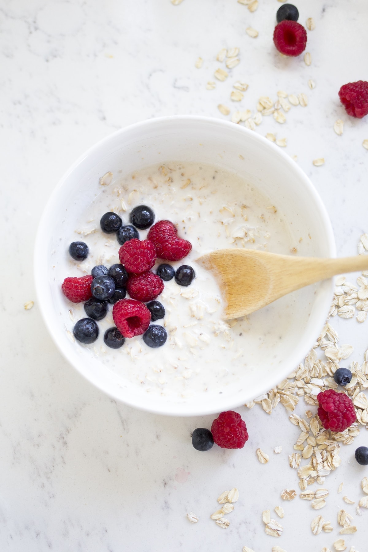 Chia Berry Overnight Oats