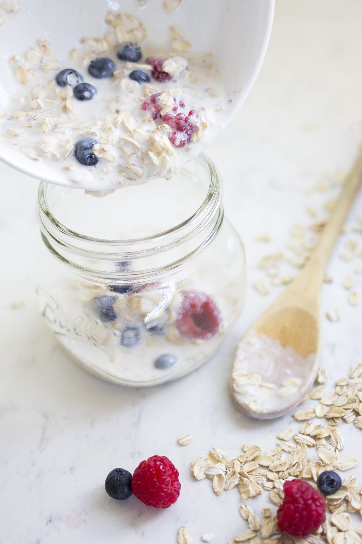 Chia Berry Overnight Oats