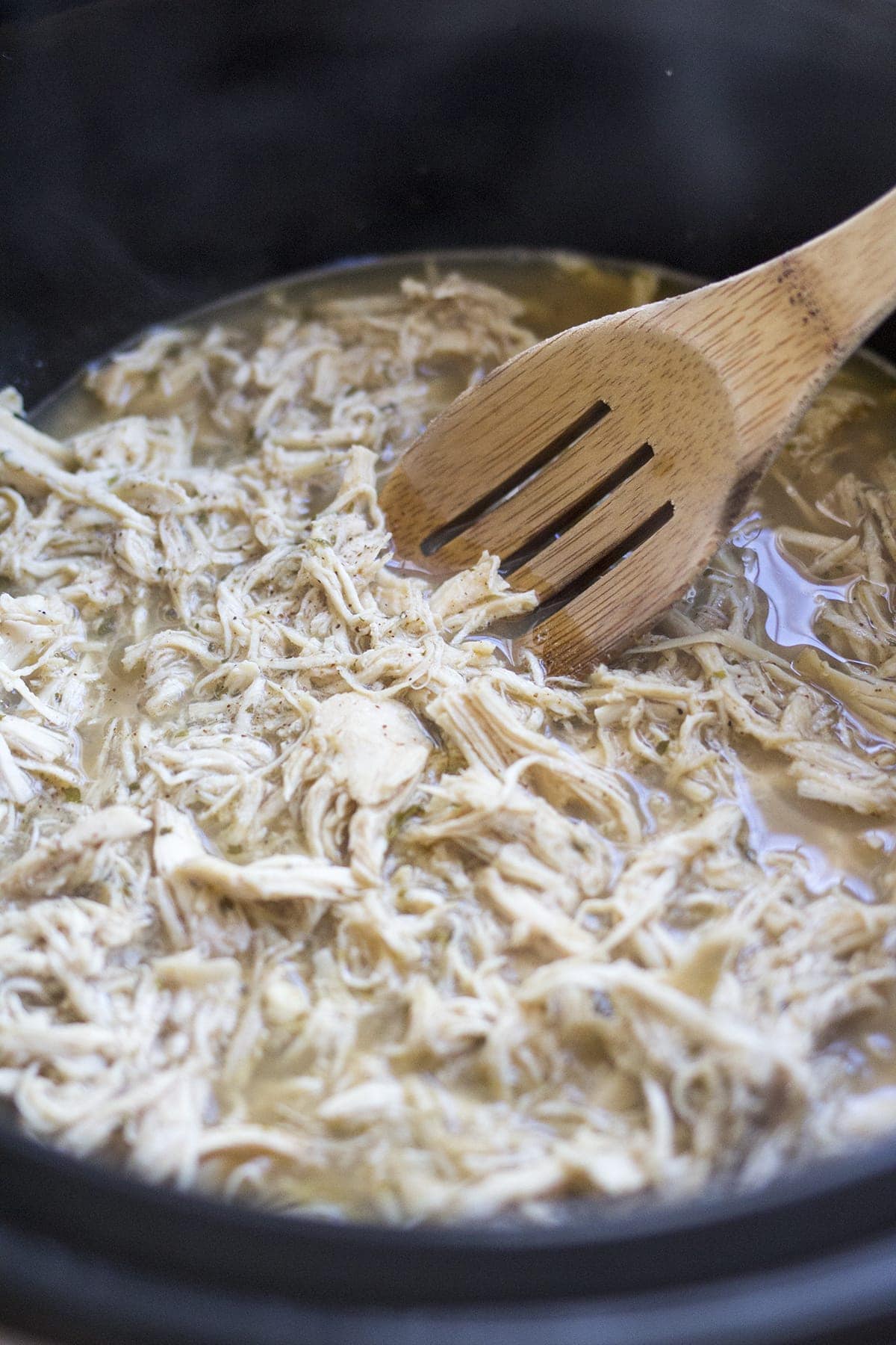 Crockpot Ranch Chicken Tacos