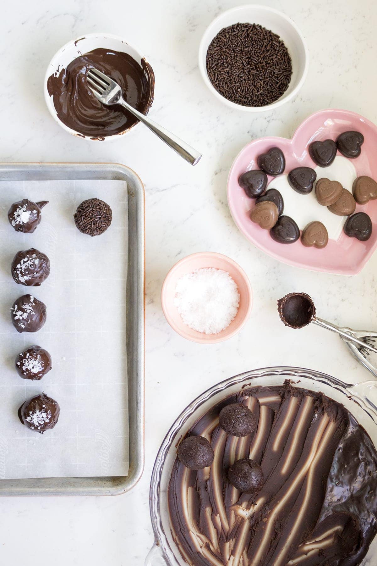 Dove Salted Dark Chocolate Truffles