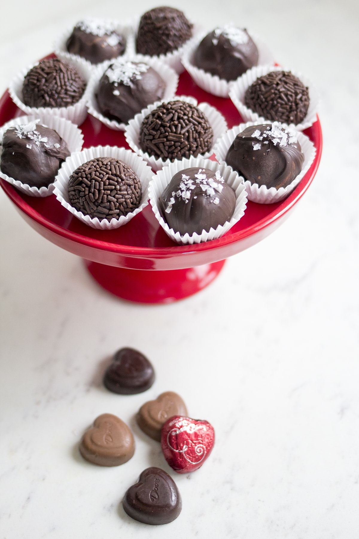 Dove Salted Dark Chocolate Truffles