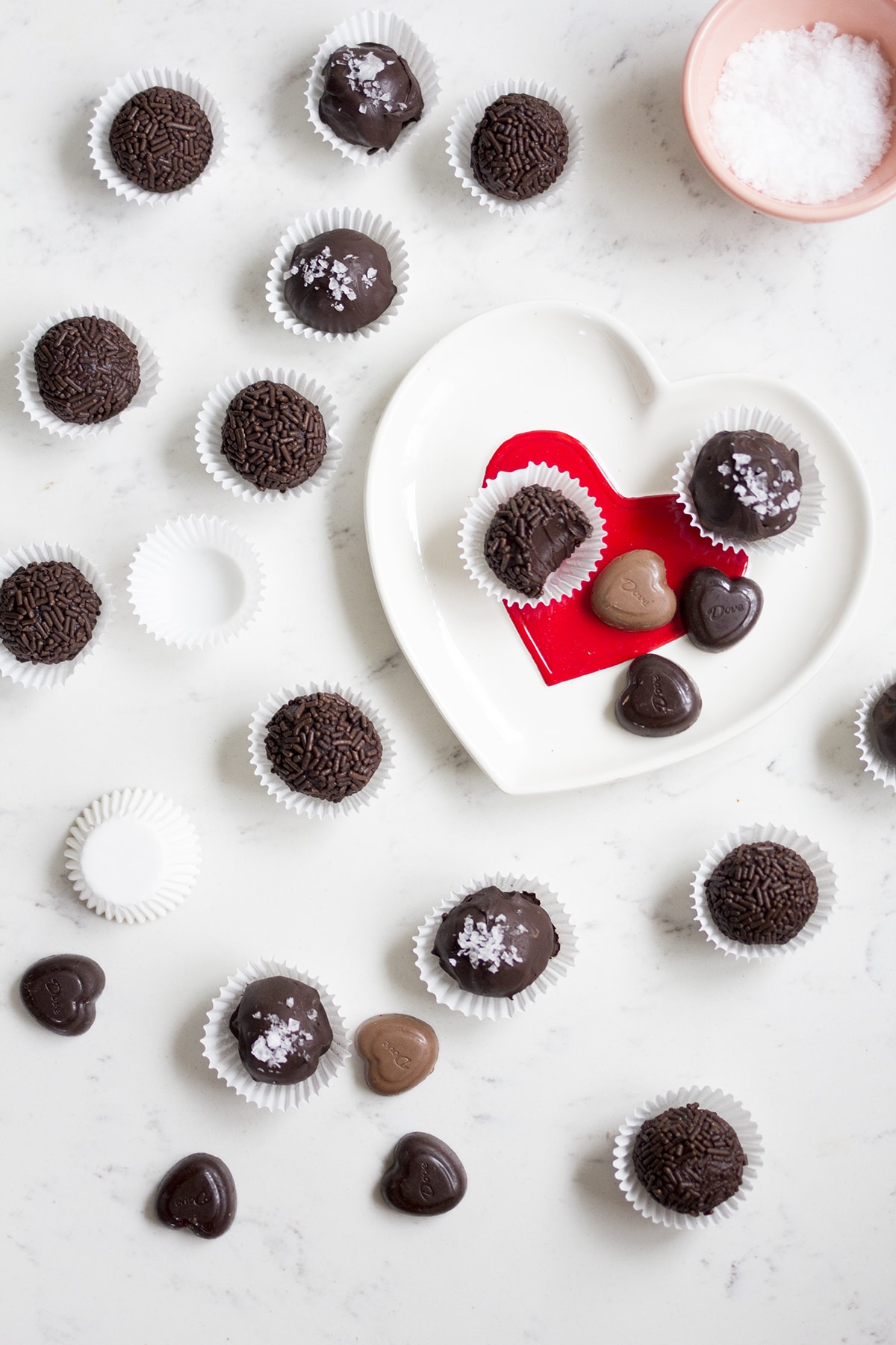 Dove Salted Dark Chocolate Truffles