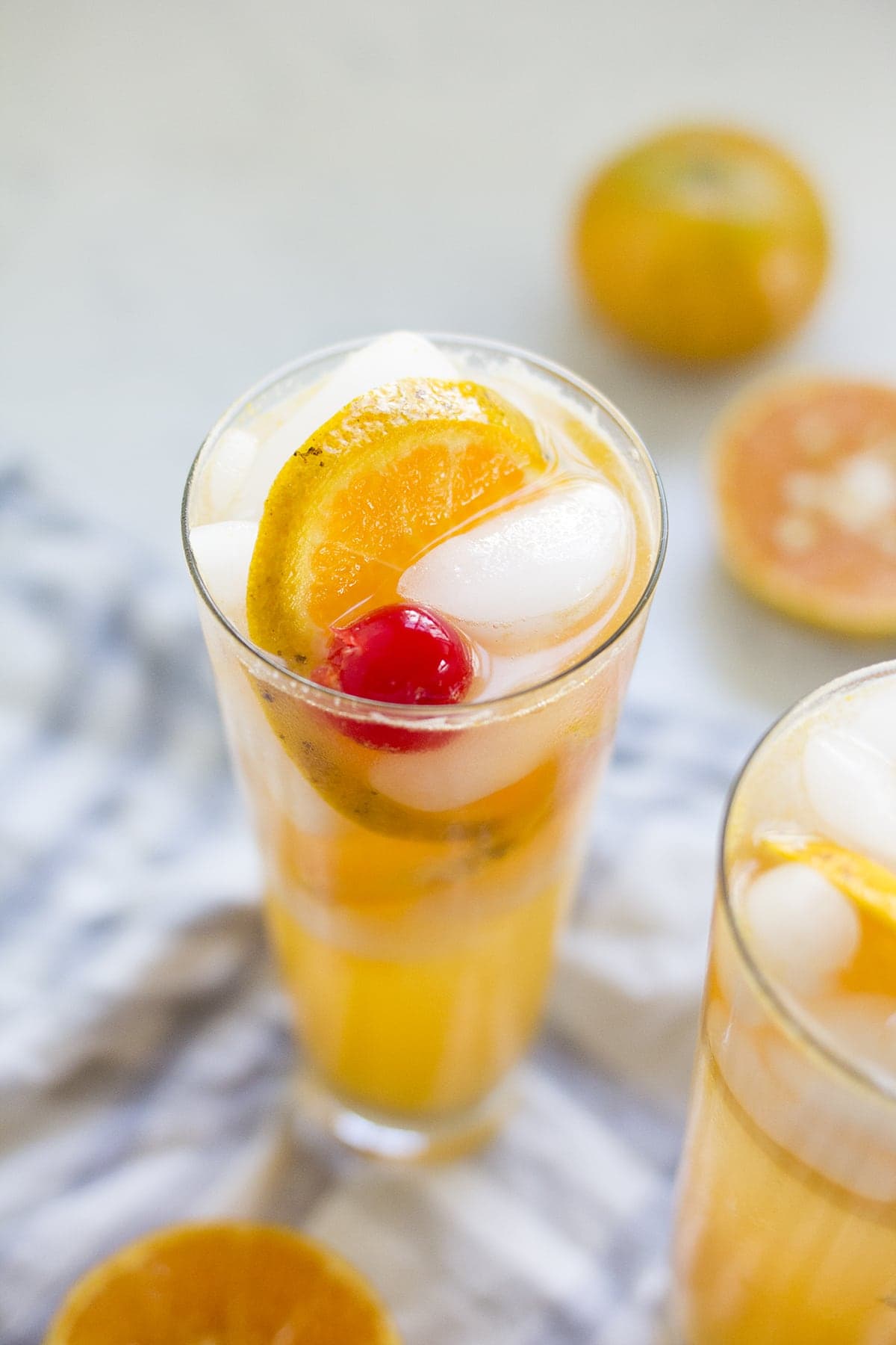 Honey Tangerine Collins Cocktail