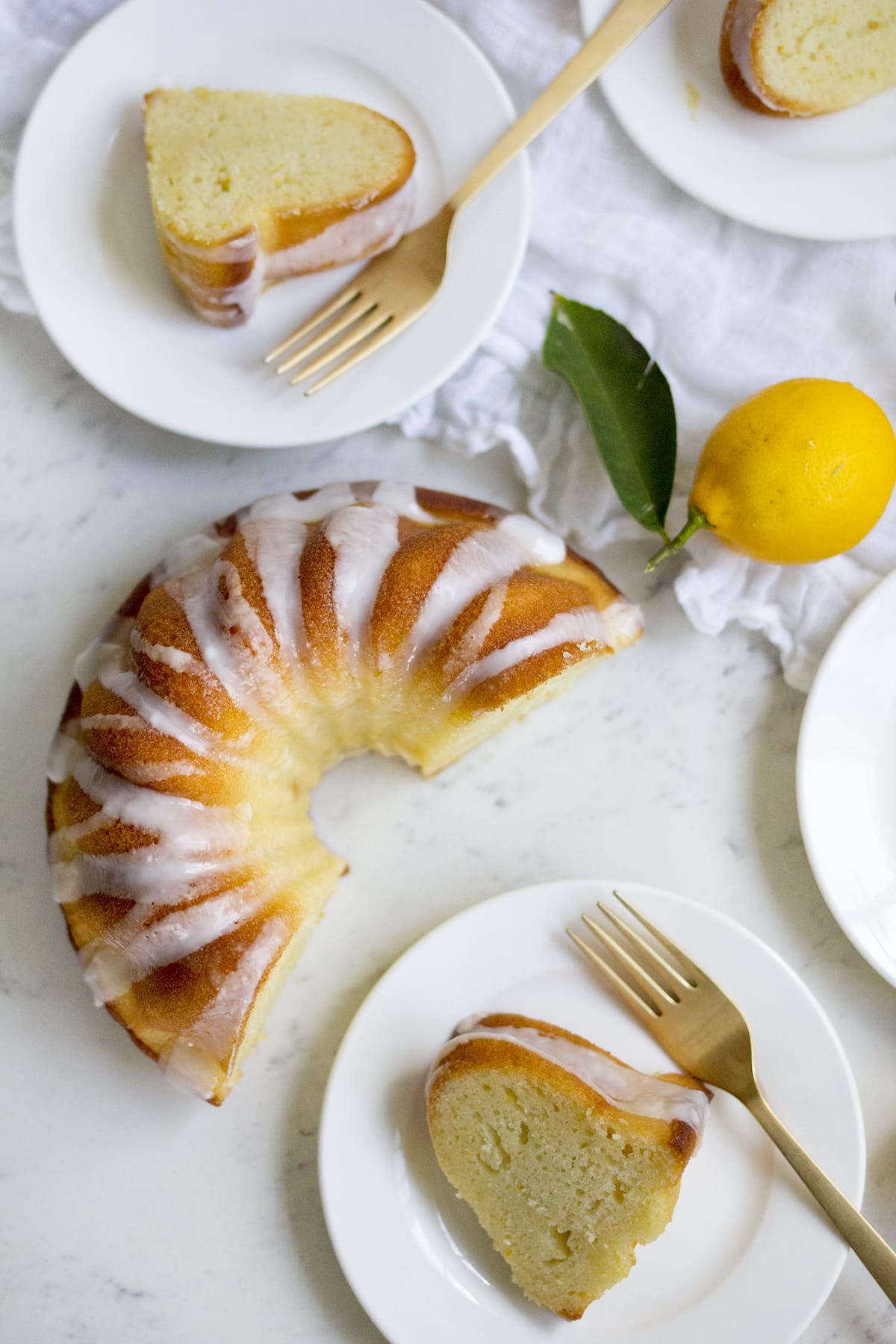 Meyer Lemon Bundt Cake