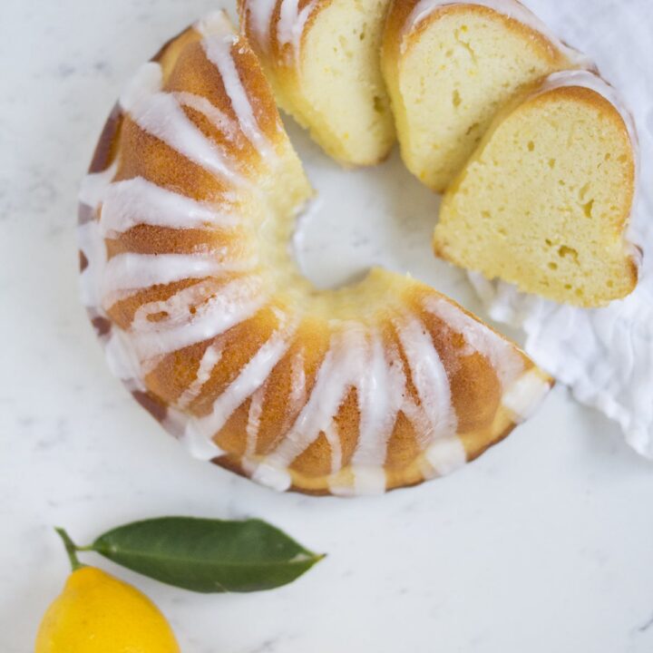 Meyer Lemon Bundt Cake