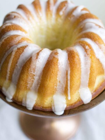 Meyer Lemon Bundt Cake