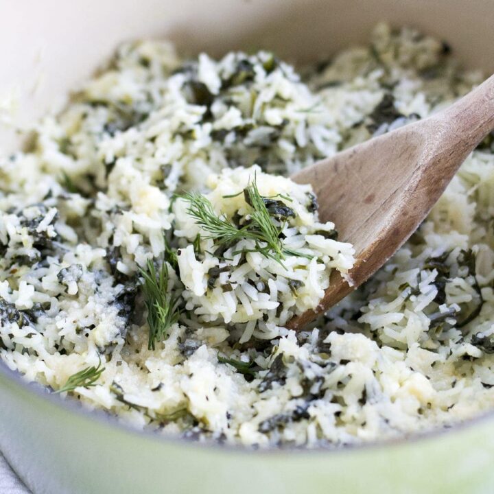 Spinach Dill Rice