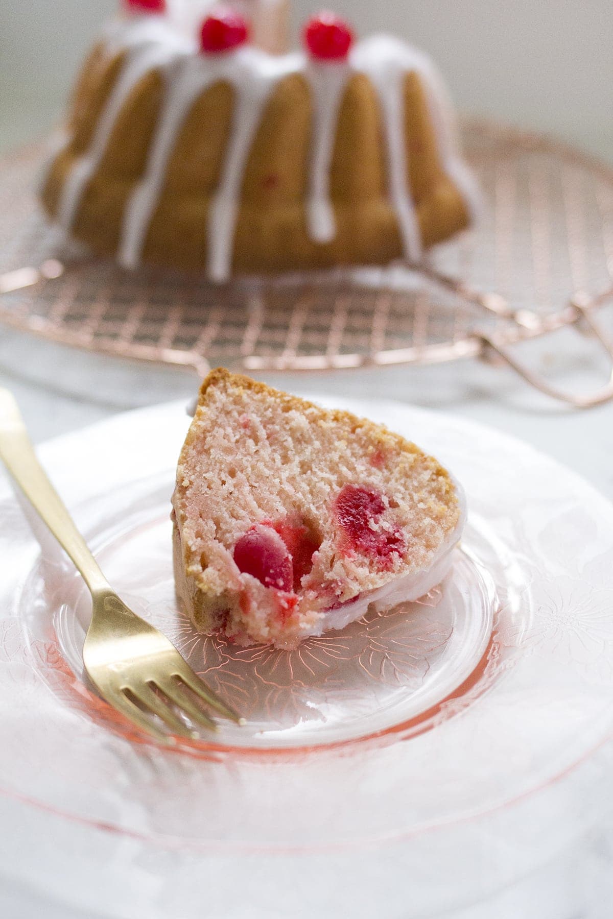 Old Fashioned Cherry Cake