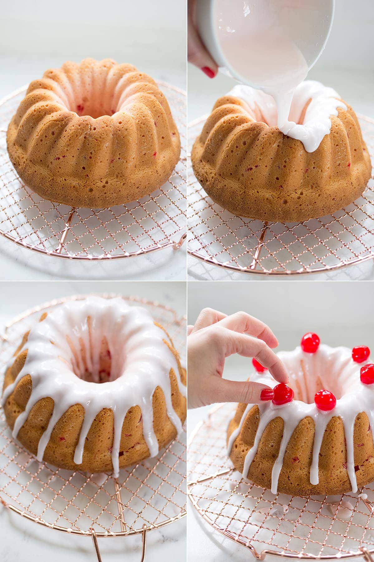 Old Fashioned Cherry Cake