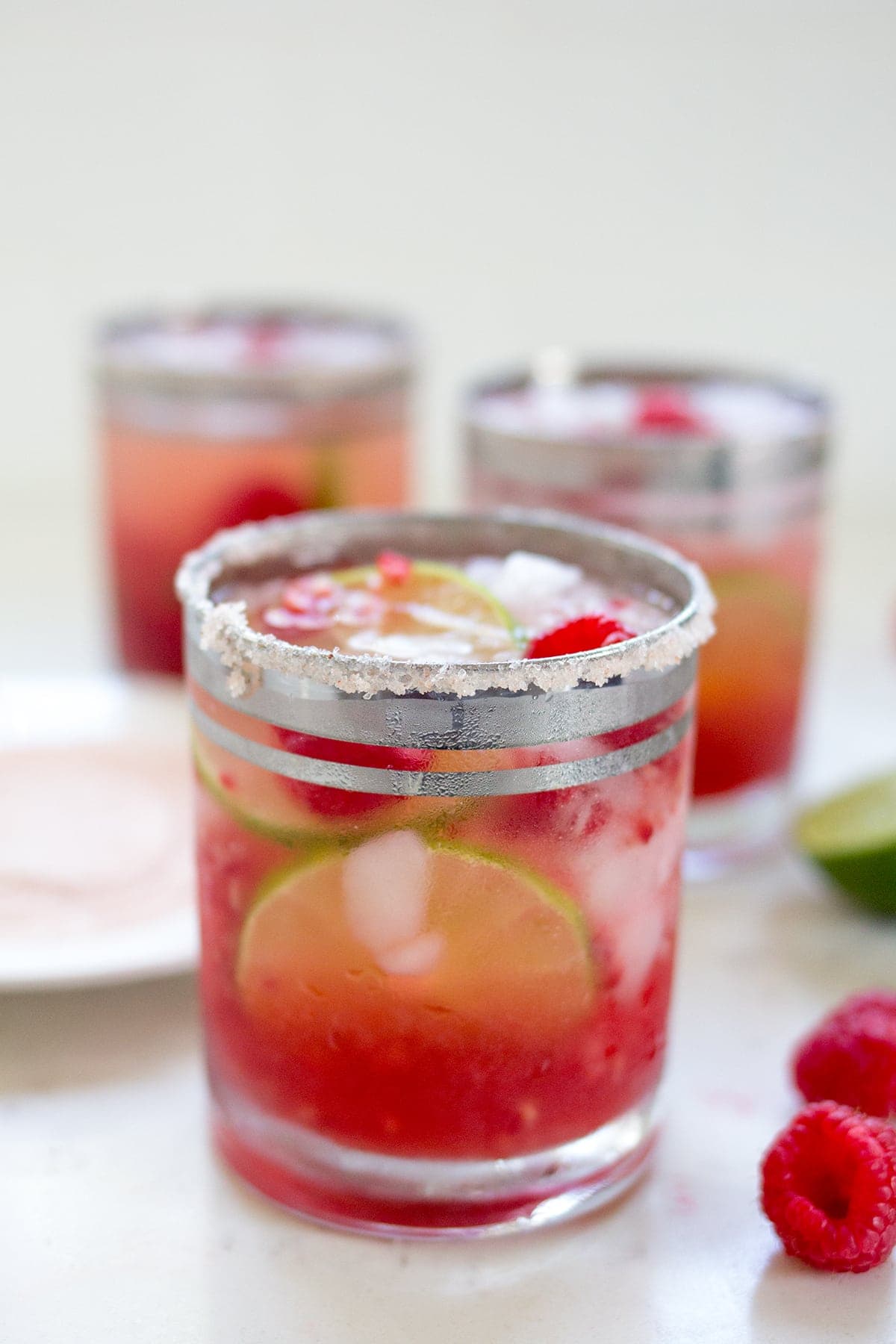 Sparkling Raspberry Margaritas