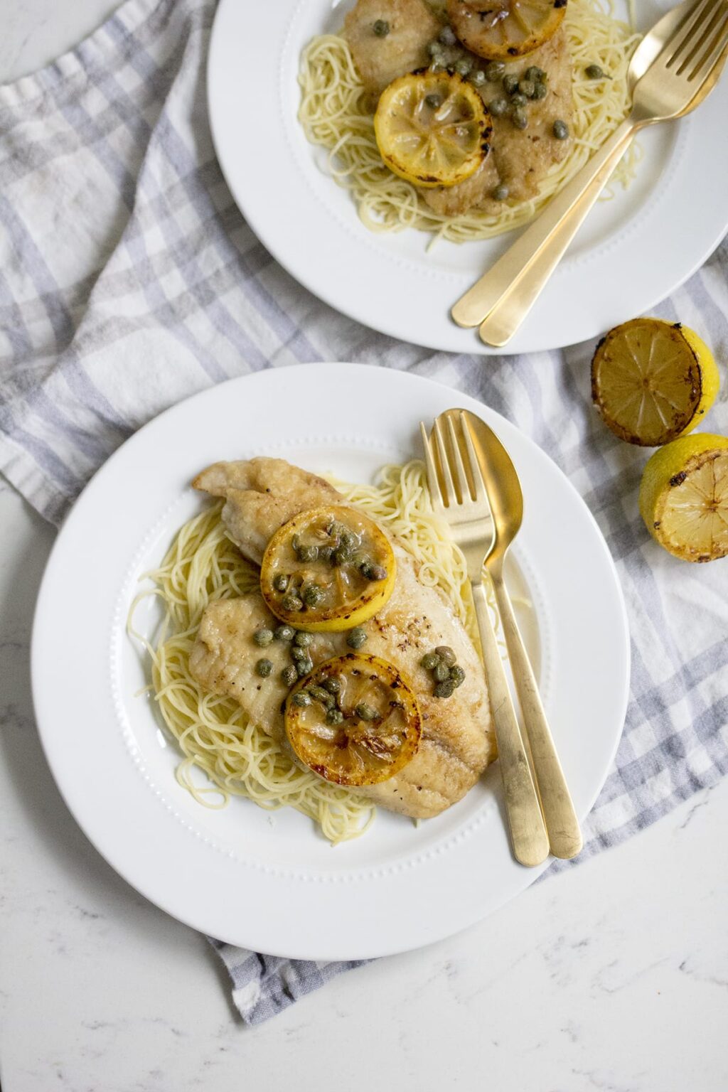 Tilapia Piccata • Freutcake