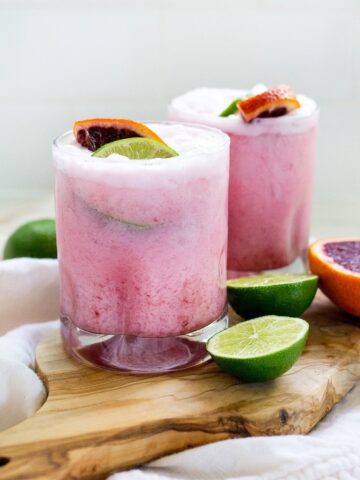 Coconut Blood Orange Margaritas