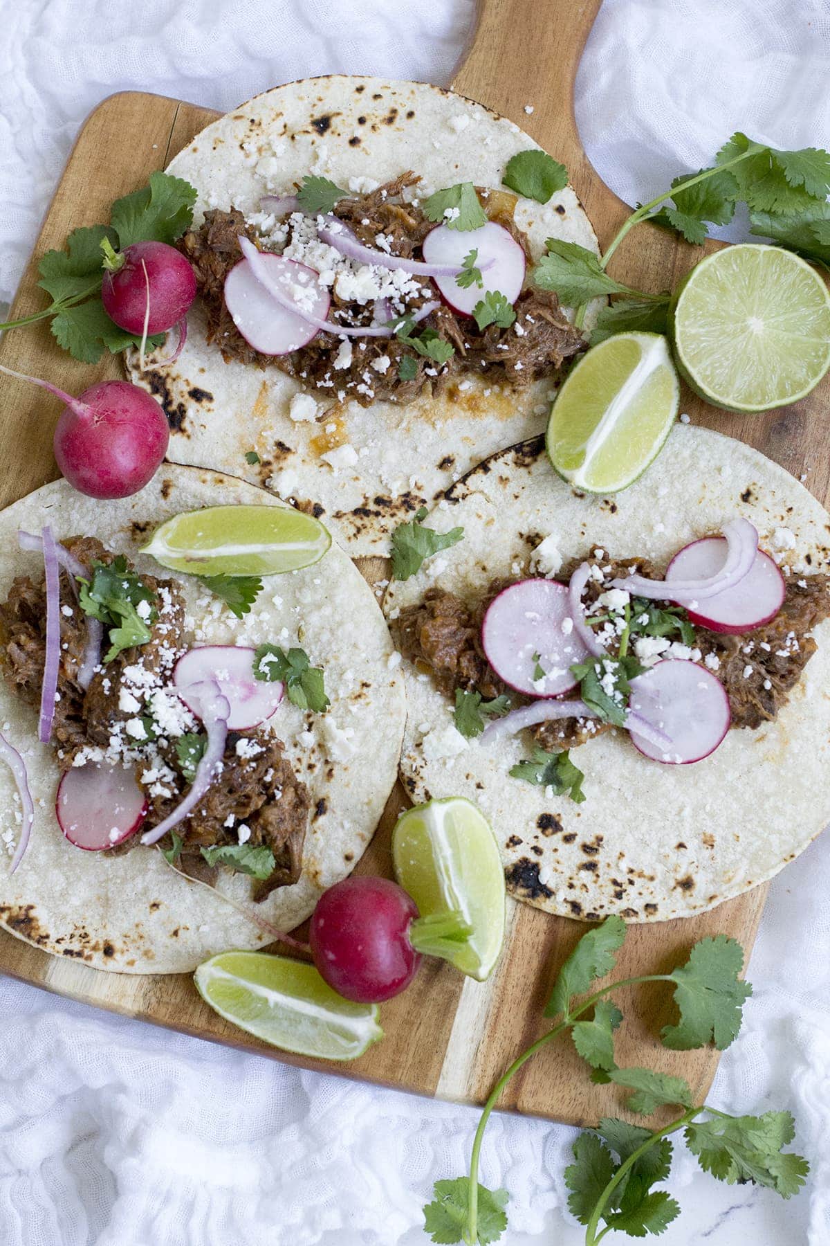 Crockpot Shredded Beef Tacos