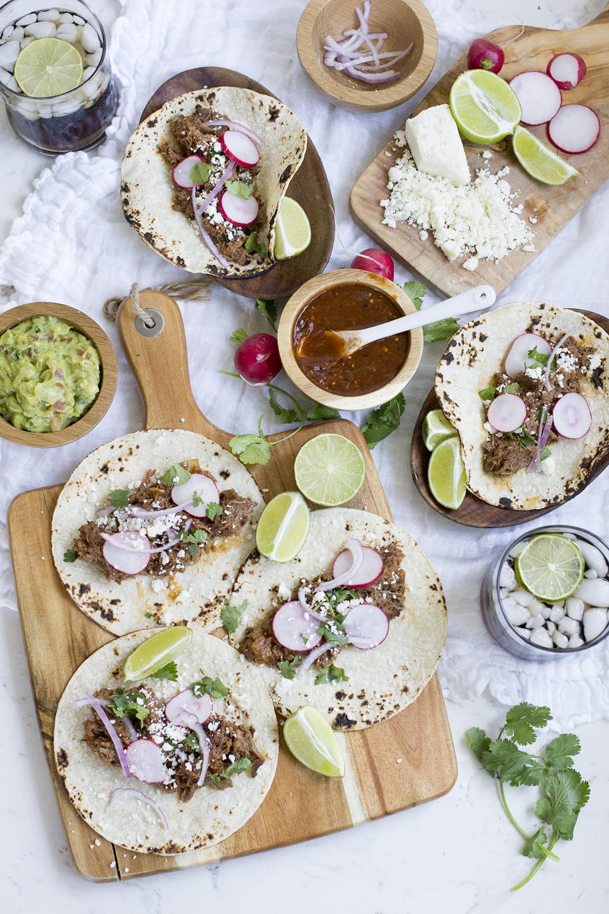 Crockpot Shredded Beef Tacos