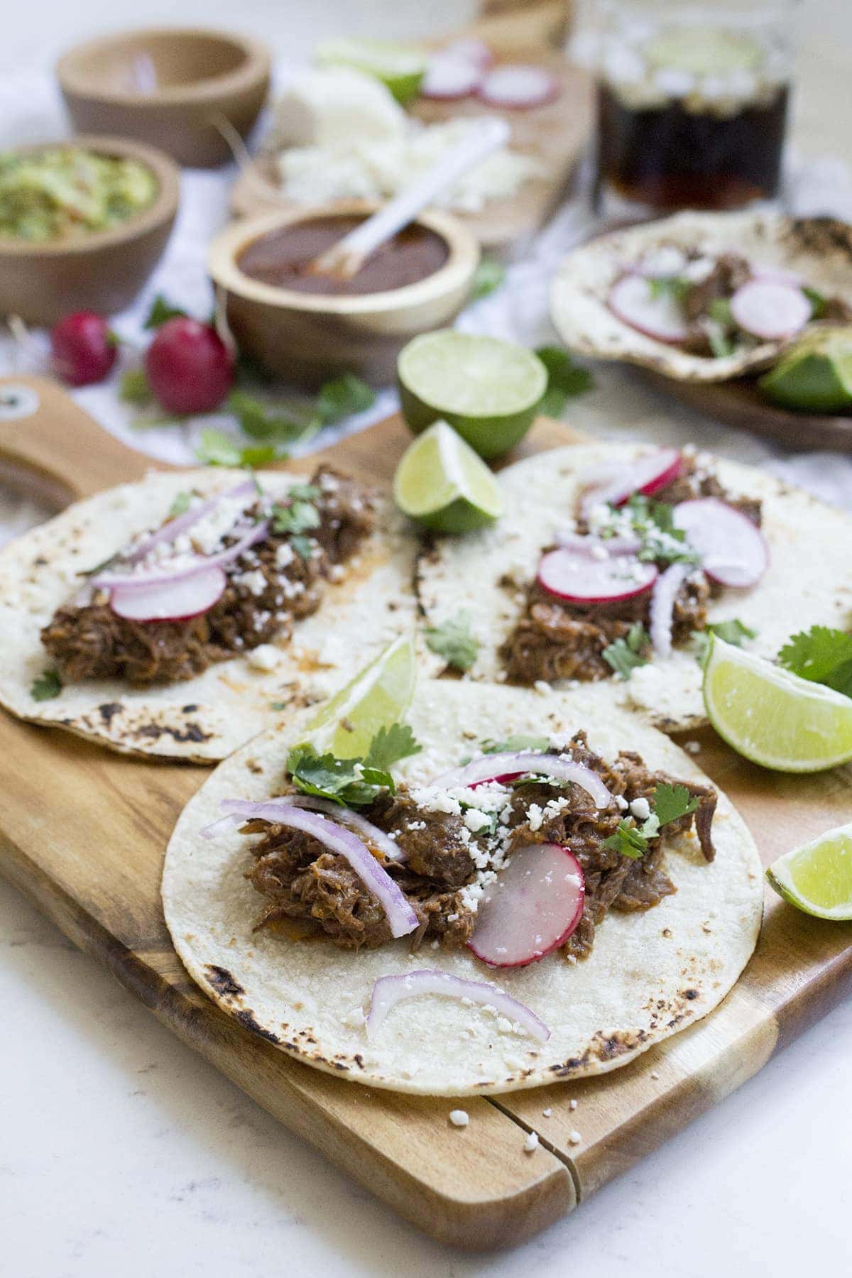 Crockpot Shredded Beef Tacos