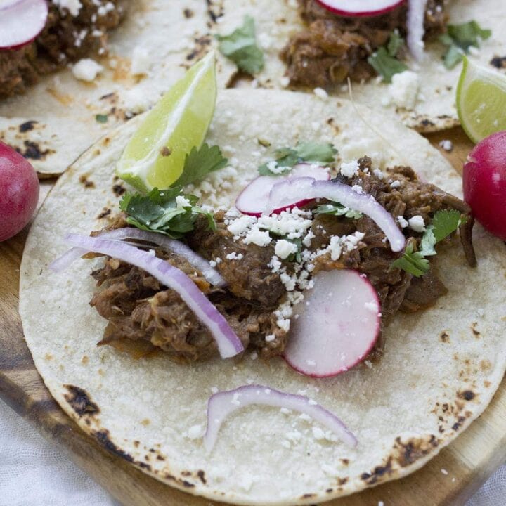 Crockpot Shredded Beef Tacos