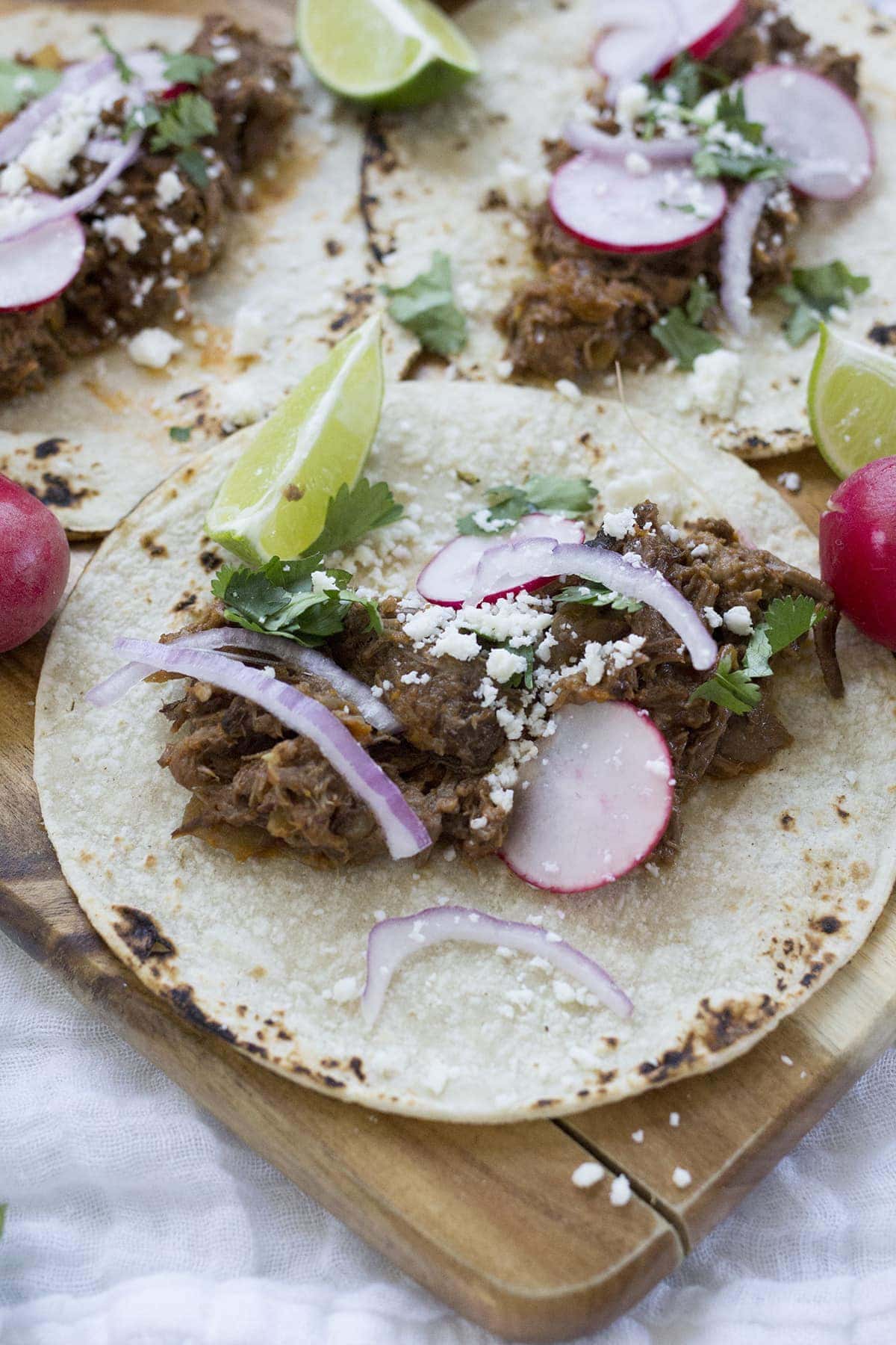 Crockpot Shredded Beef Tacos