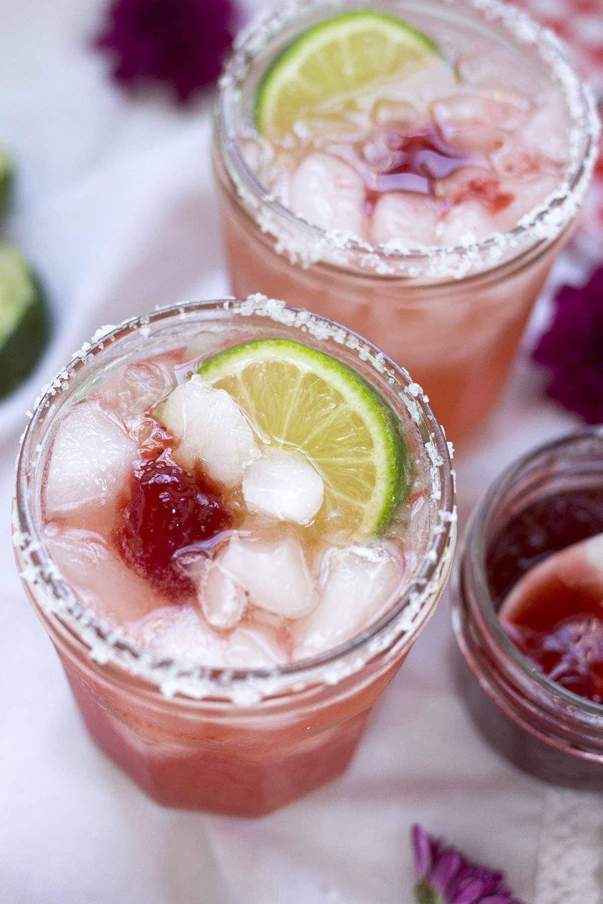 Jam Jar Margaritas