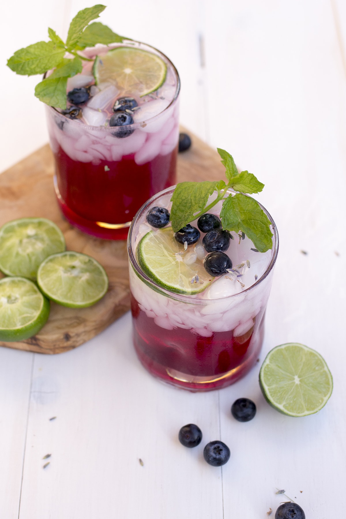 Lavender Blueberry Fizz