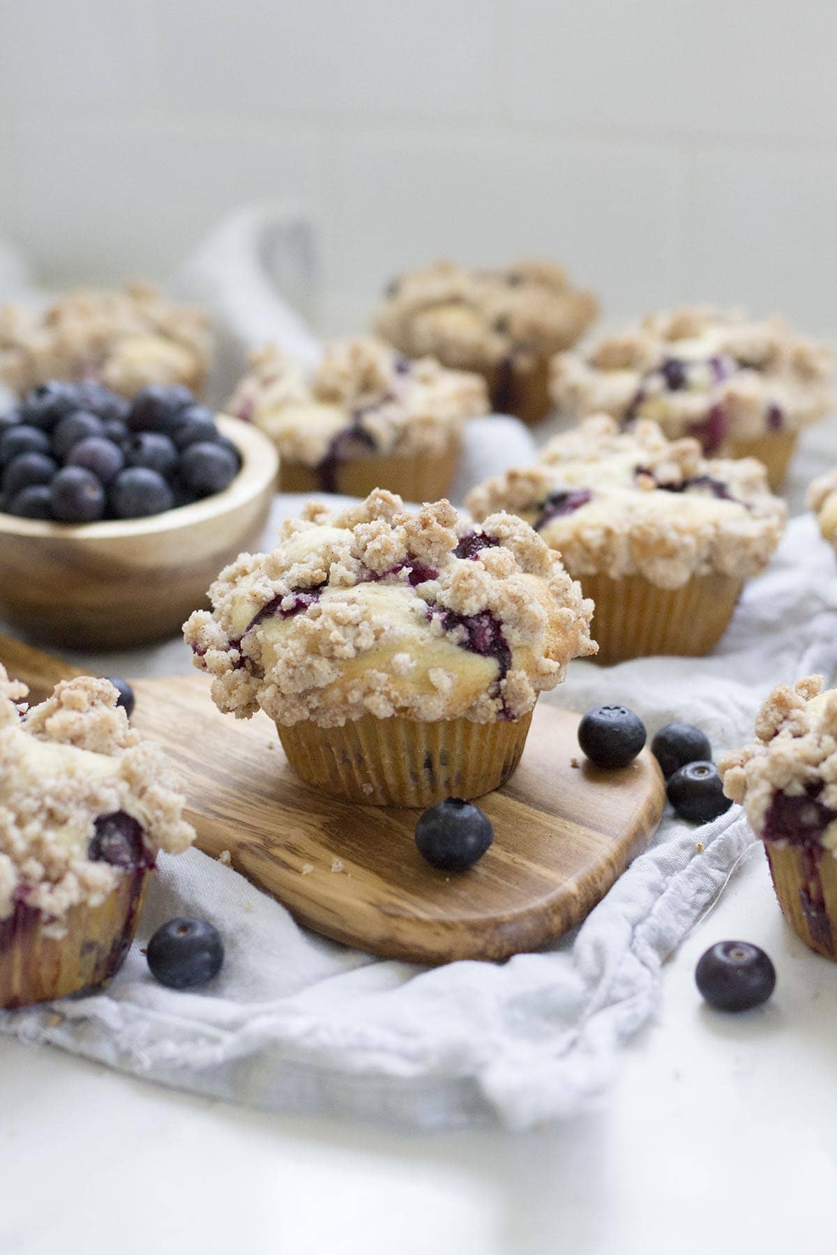 Blueberry Crumb Muffins