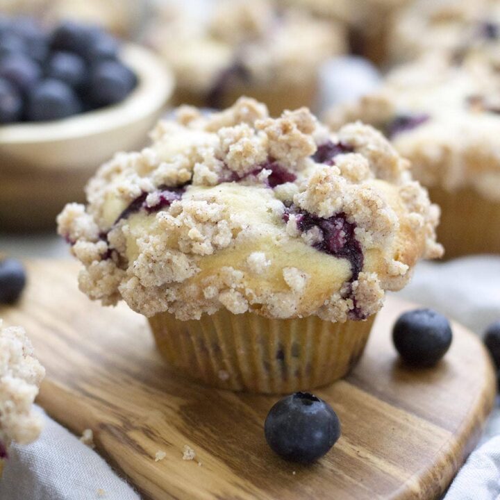 Blueberry Crumb Muffins