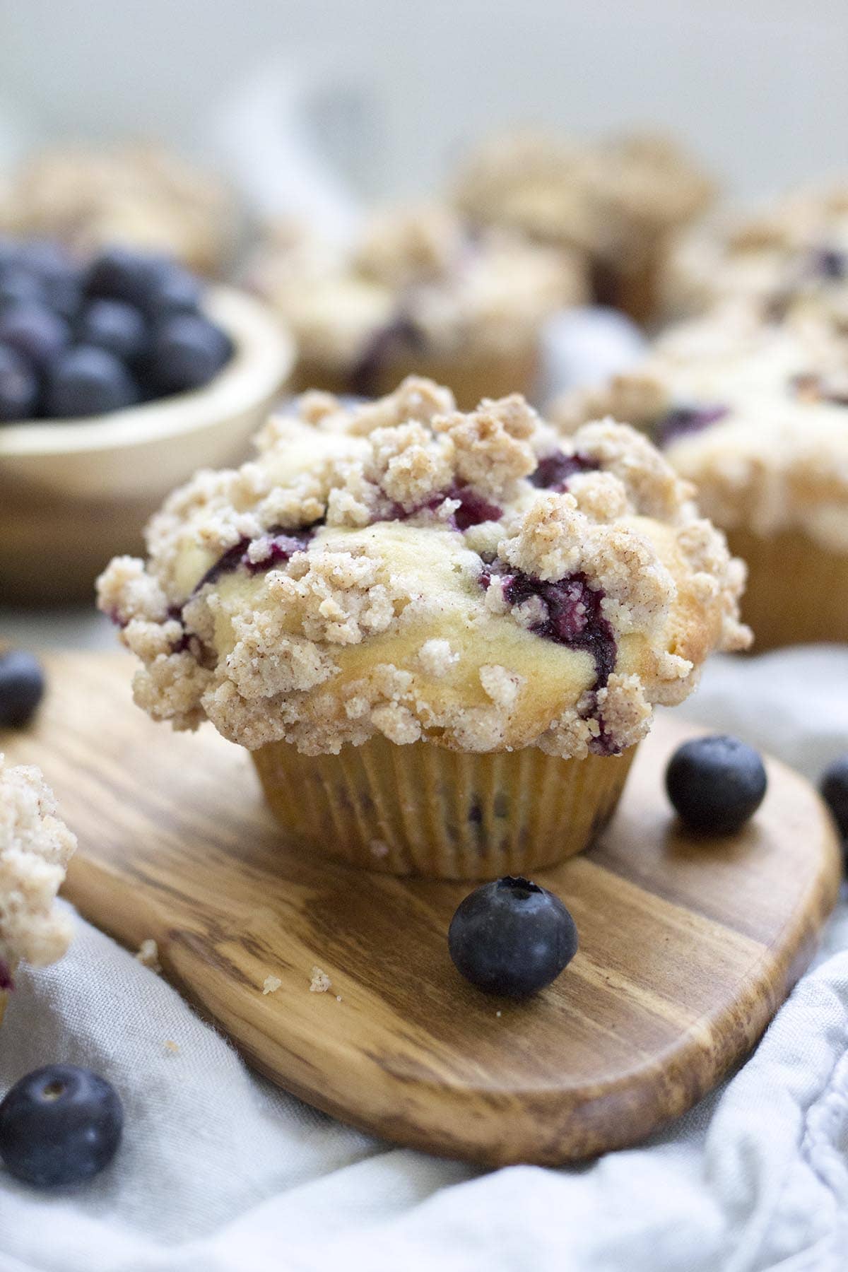 Blueberry Crumb Muffins