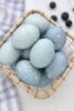 How to Dye Easter Eggs with Blueberries