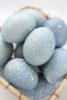 How to Dye Easter Eggs with Blueberries