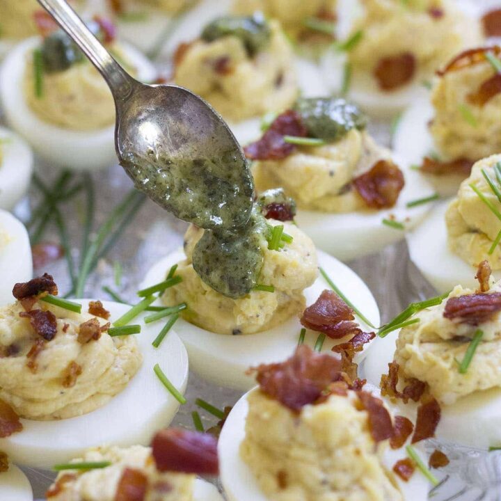 Italian Deviled Eggs