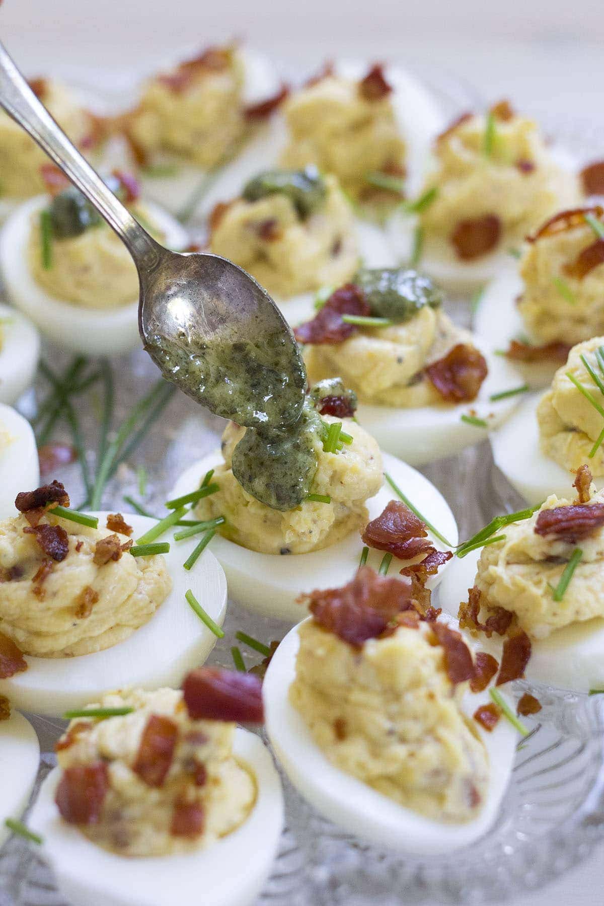 Italian Deviled Eggs