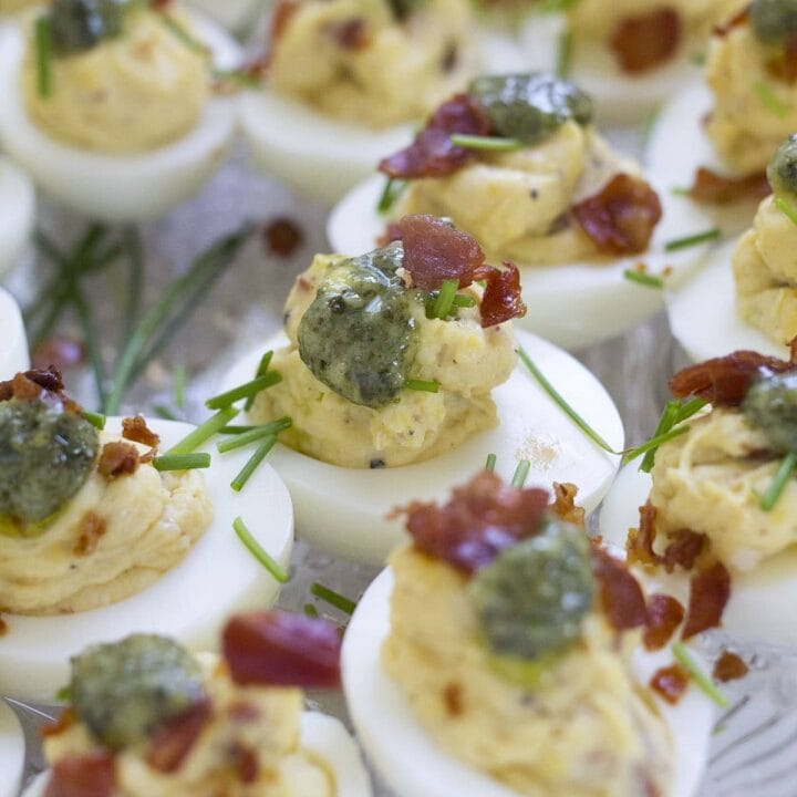 Italian Deviled Eggs