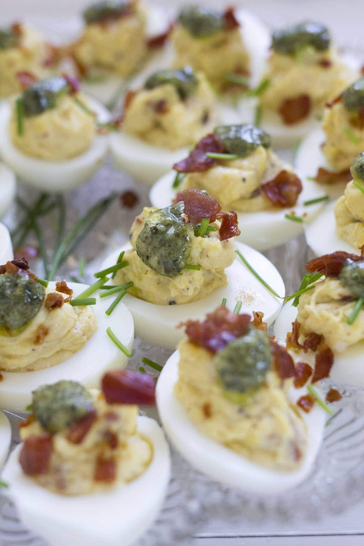 Italian Deviled Eggs