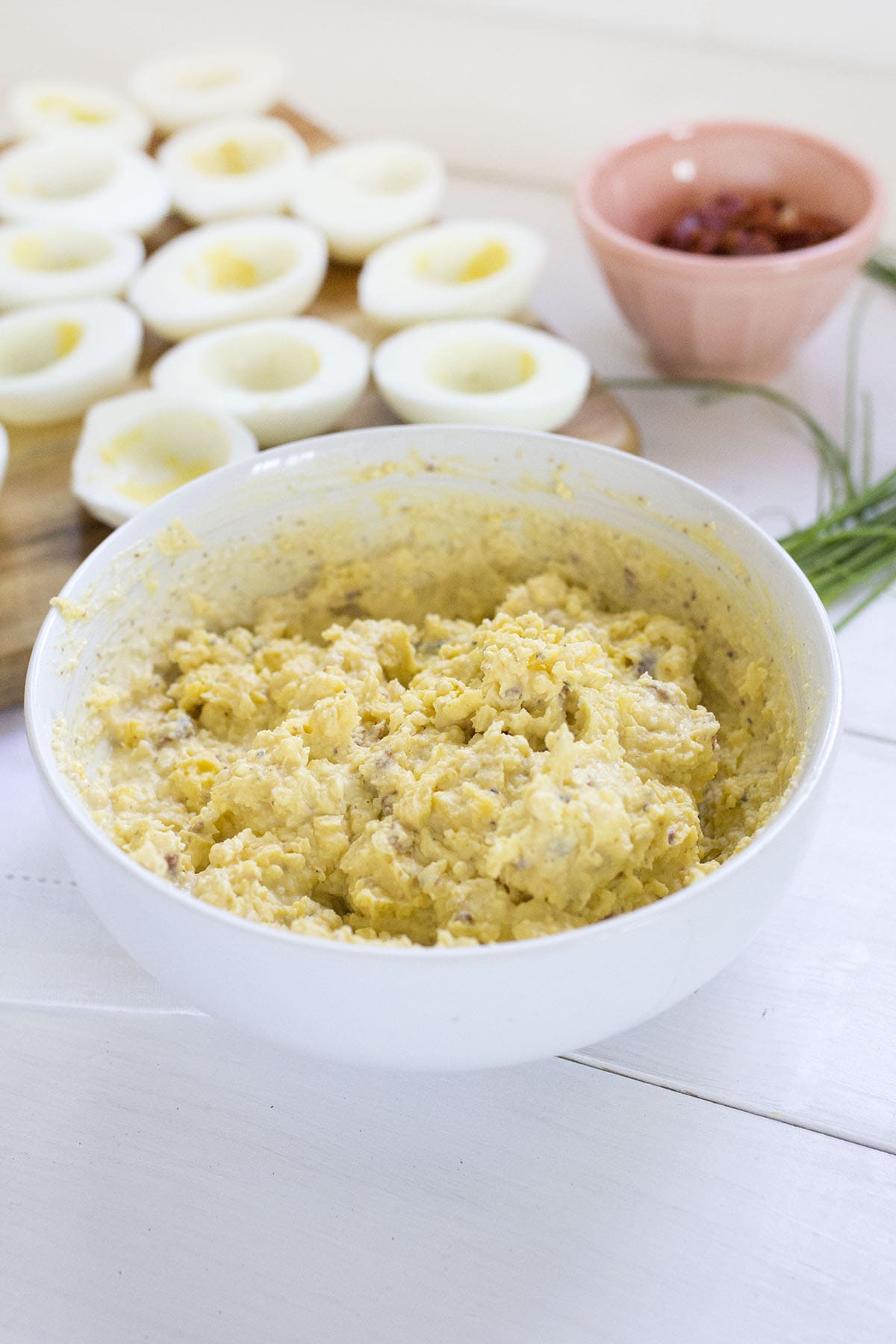 Italian Deviled Eggs