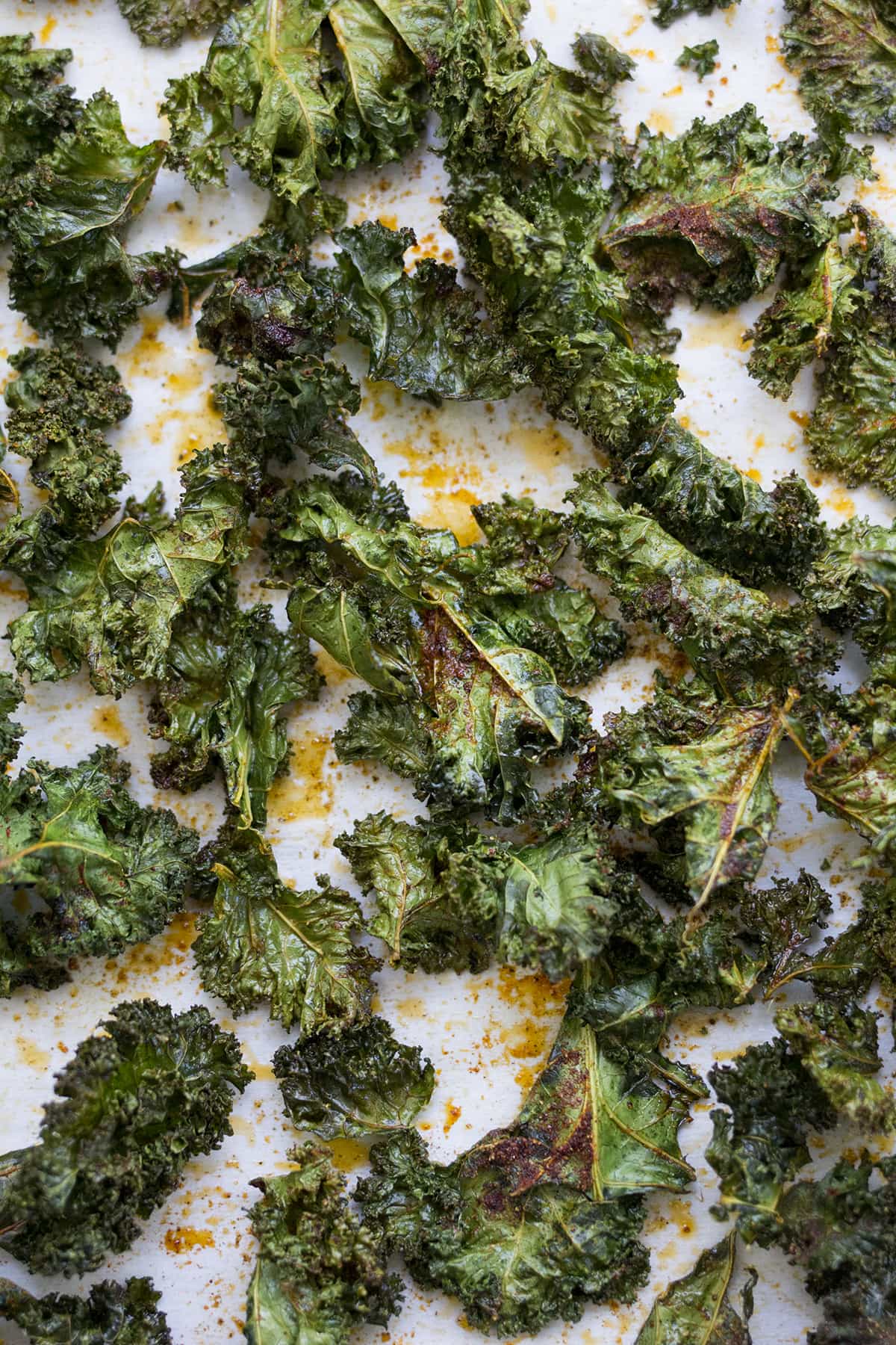 Crispy Barbecue Kale Chips