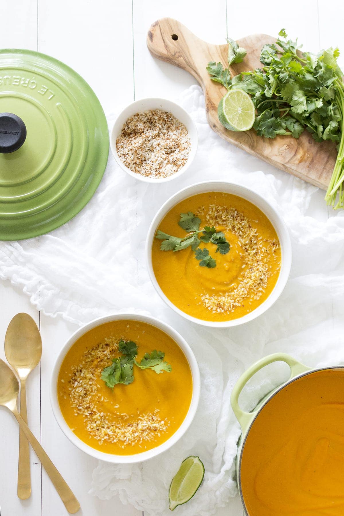 Curried Coconut Carrot Soup