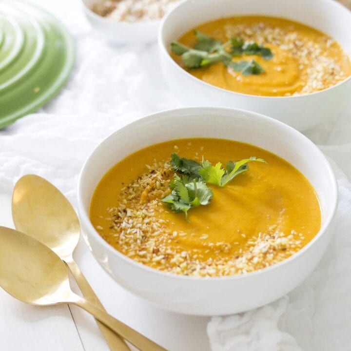 Curried Coconut Carrot Soup