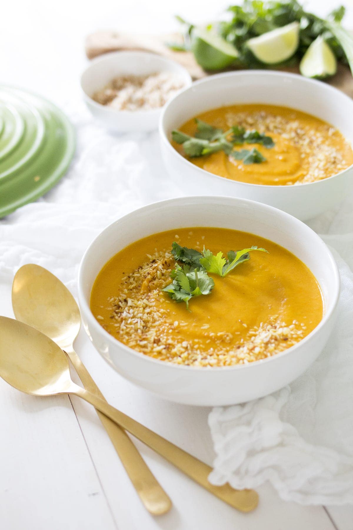 Curried Coconut Carrot Soup