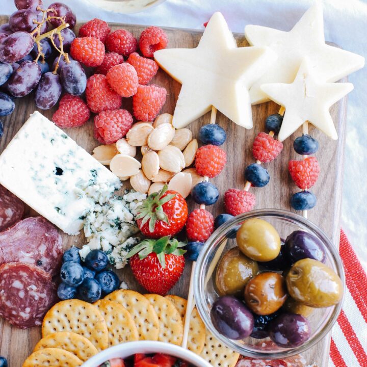 Patriotic Cheeseboard