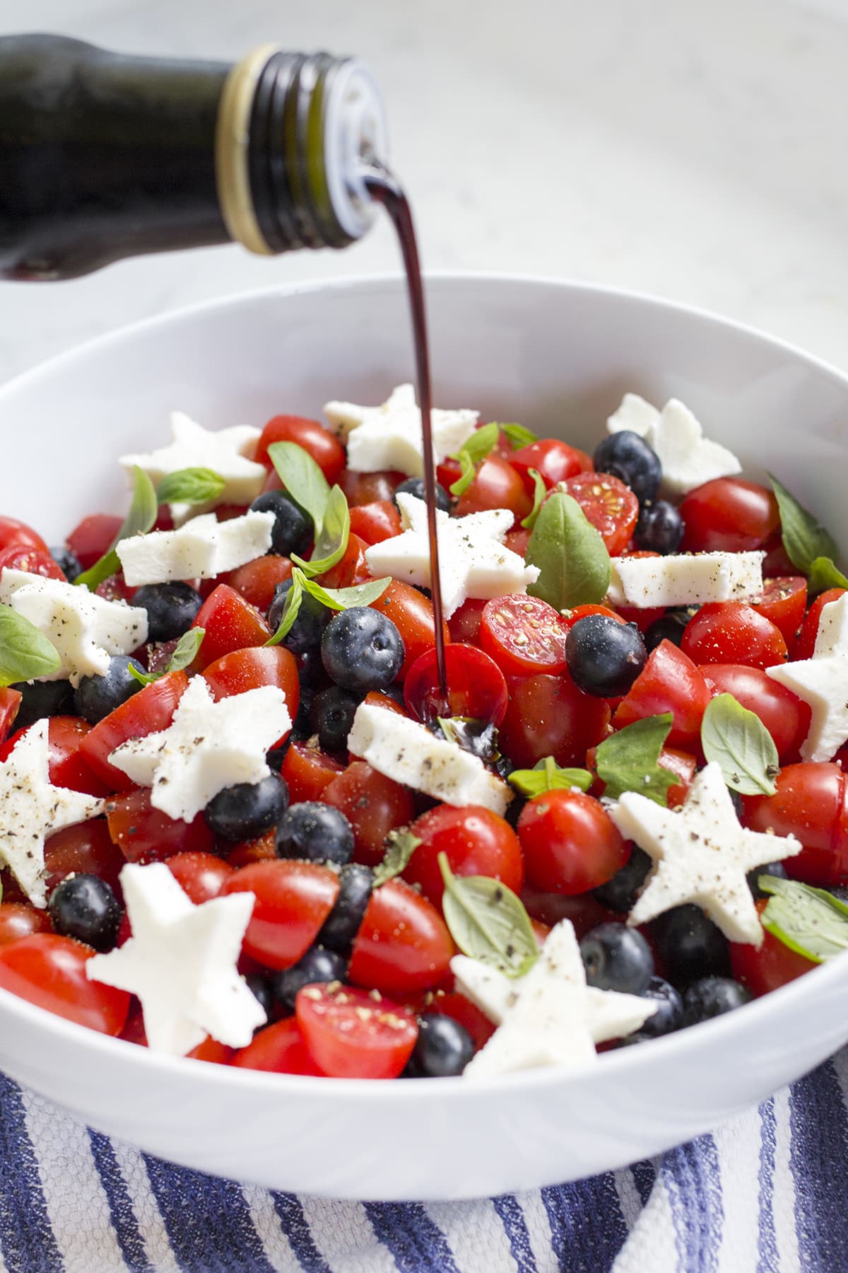 Blueberry Tomato Caprese